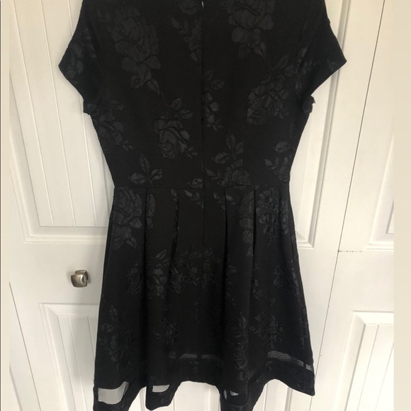 Jessica Howard Black A-line Dress - Size 6 - Picture 2 of 4